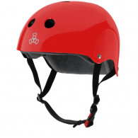 TRIPLE 8 Sweatsaver Certified Helmet red glossy